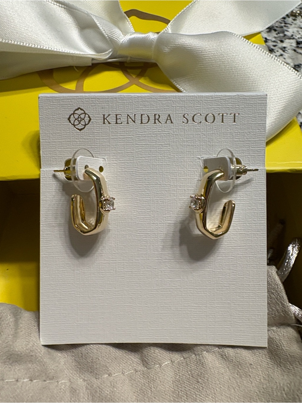 Bria Kendra Scott Gold Earrings